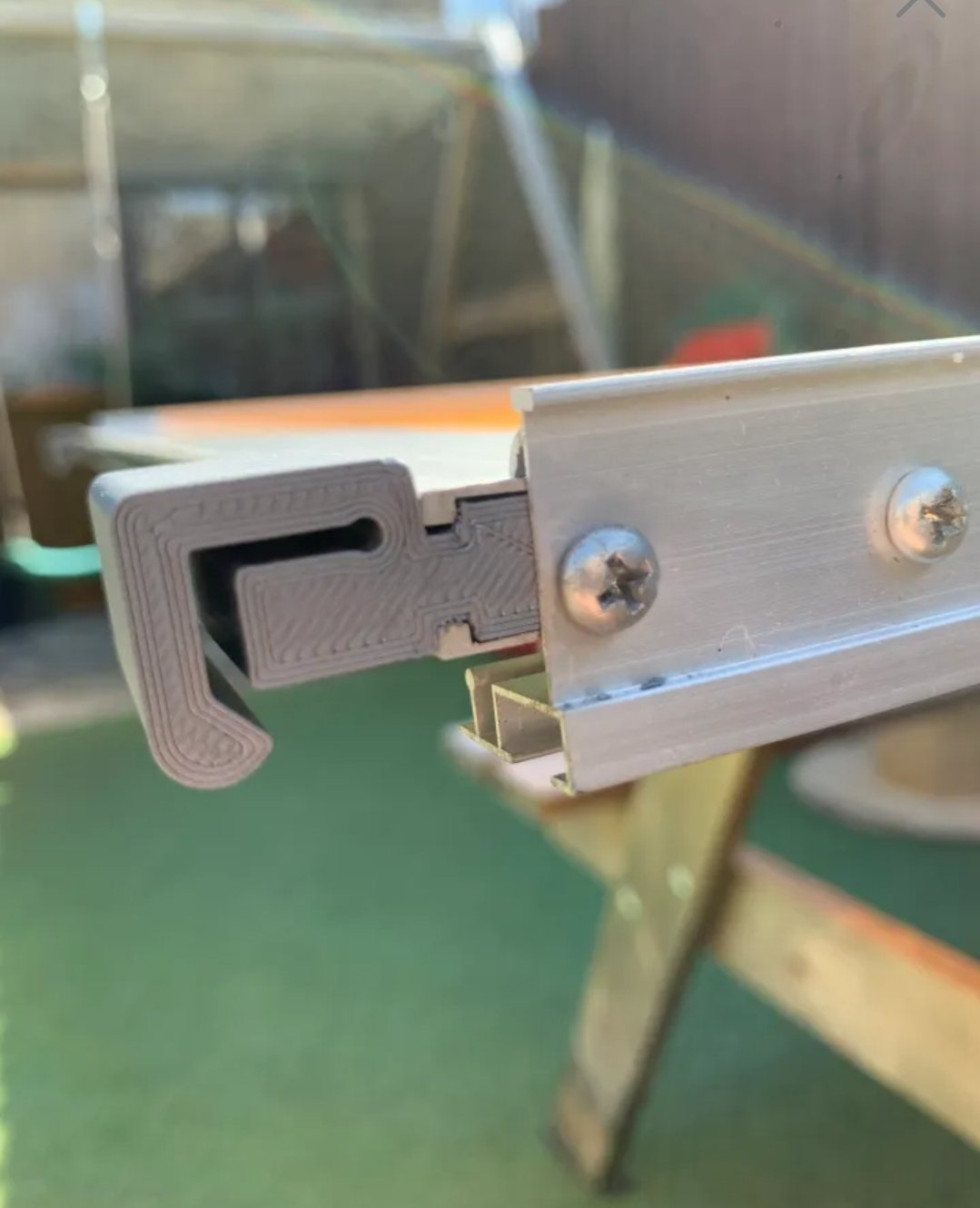 Harbor Freight HF Greenhouse Door Slide/Guide