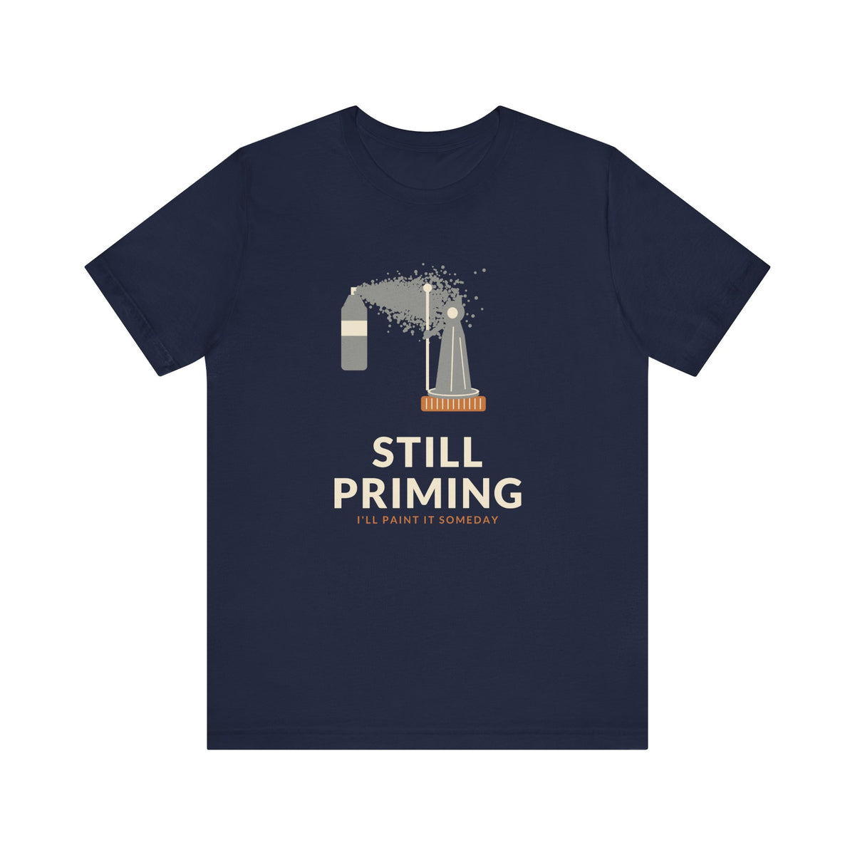 Still Priming Miniature Painting Shirt