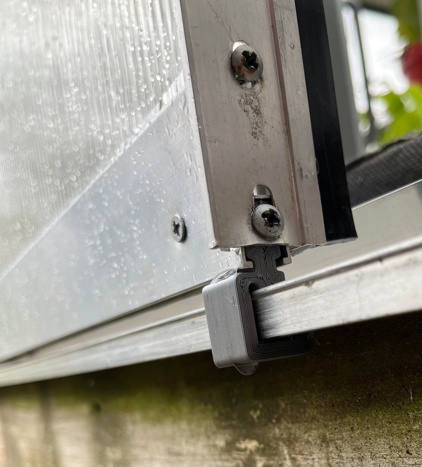 Harbor Freight HF Greenhouse Door Slide/Guide