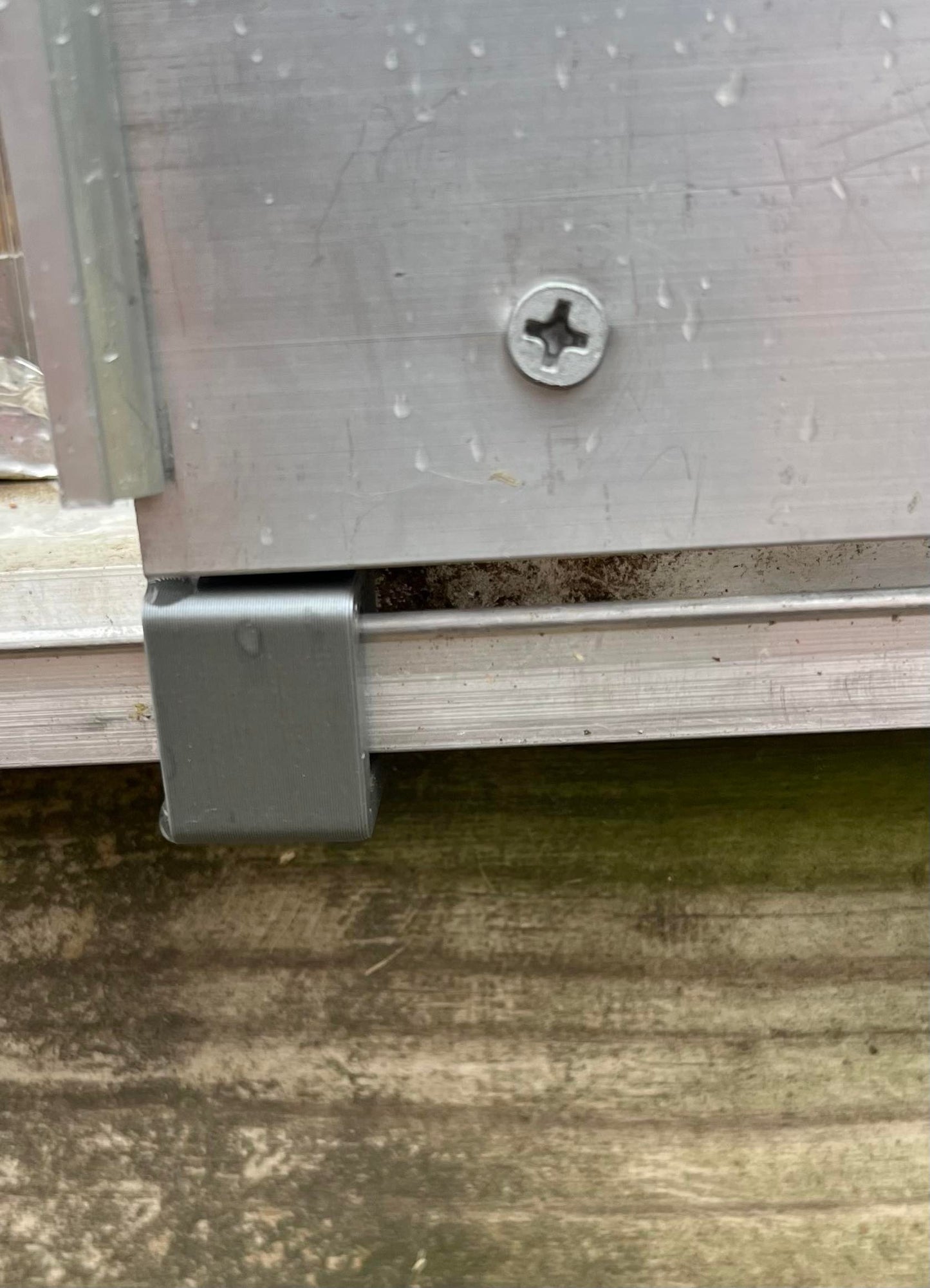 Harbor Freight HF Greenhouse Door Slide/Guide