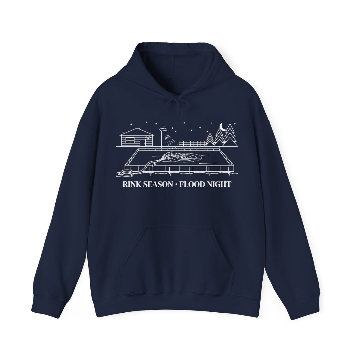 Backyard Ice Rink Hoodie