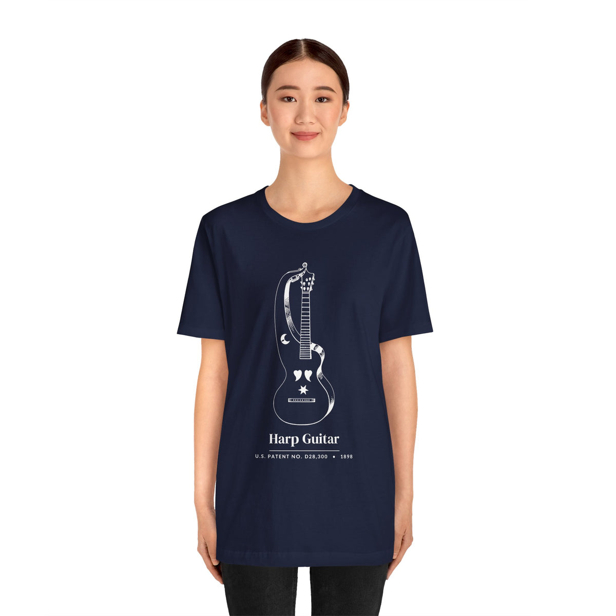 1898 Harp Guitar Patent Shirt