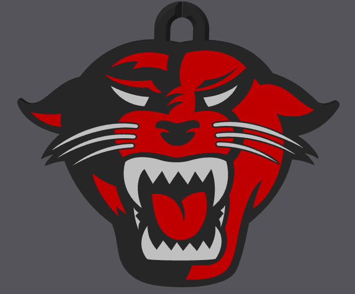 Church Hill Middle School Panthers Swag Chain - New Braunfels TX