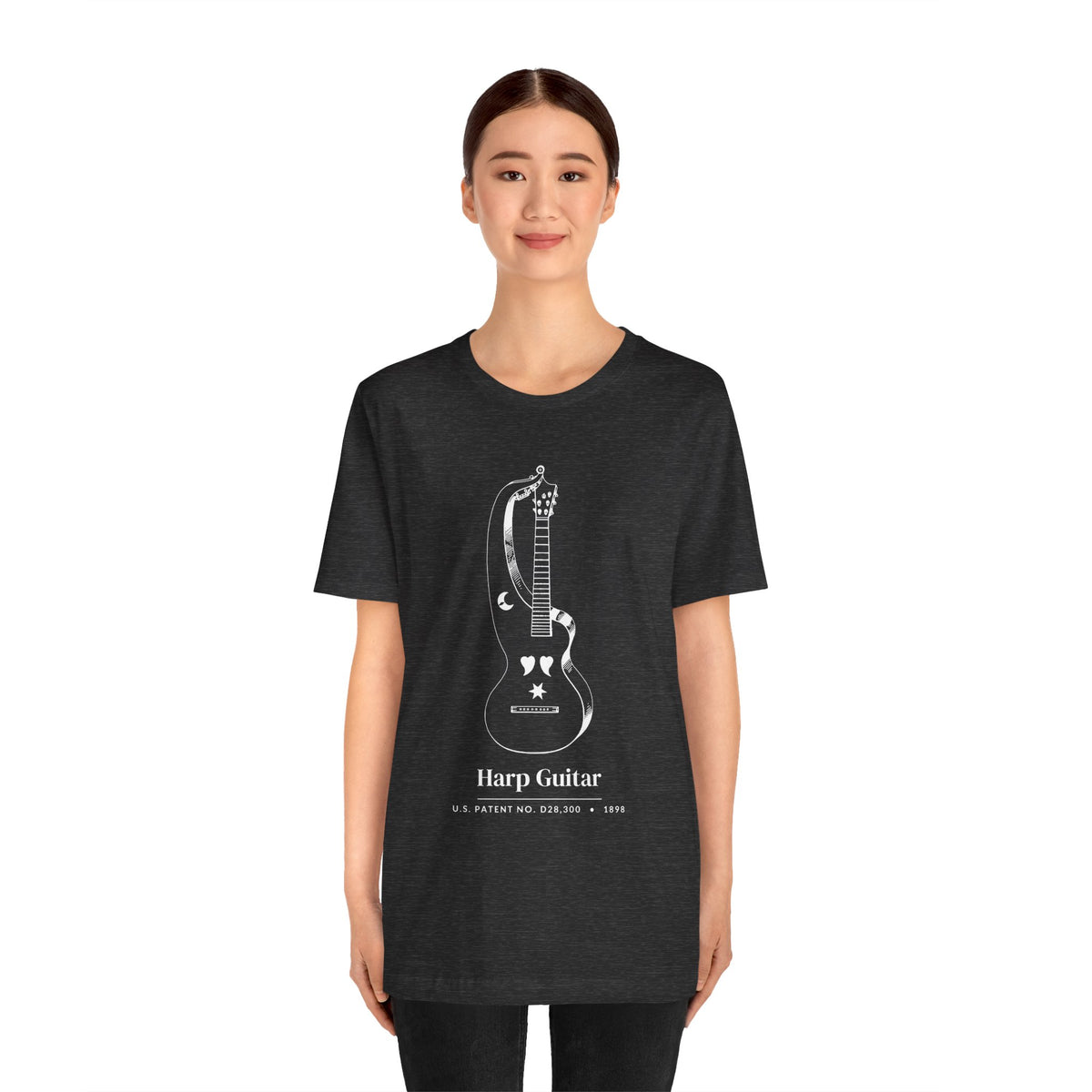 1898 Harp Guitar Patent Shirt
