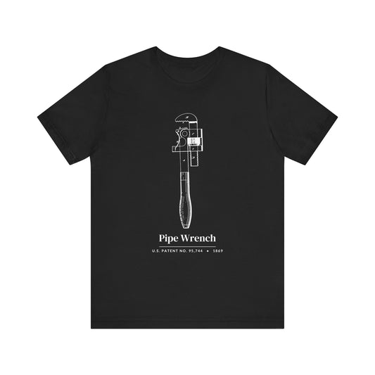 1869 Pipe Wrench Patent Shirt