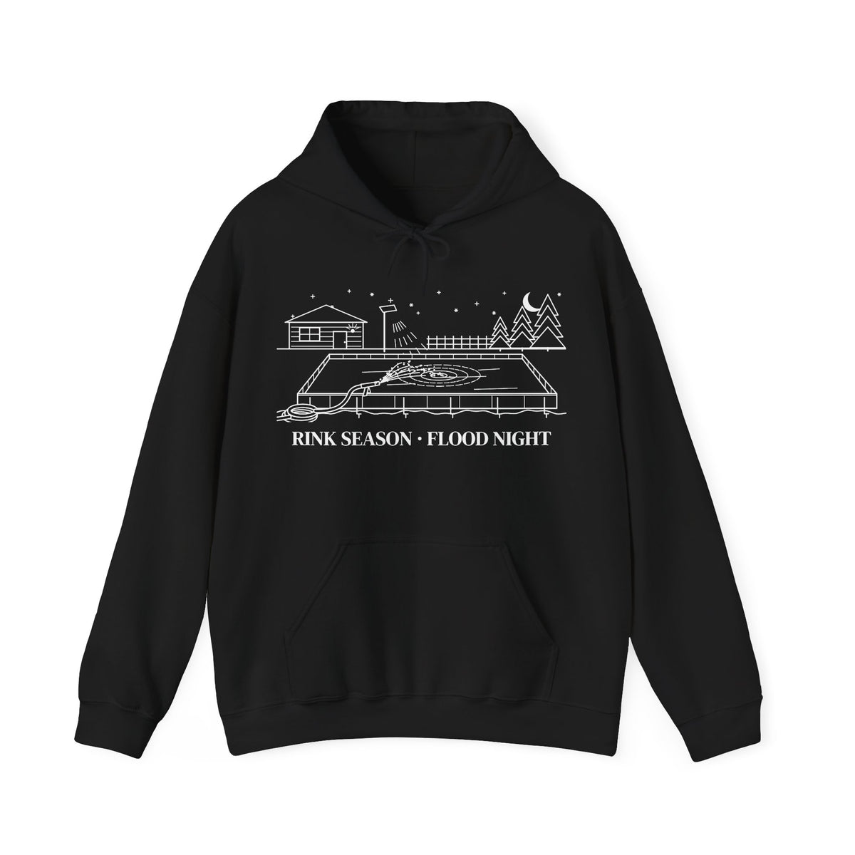 Backyard Ice Rink Hoodie