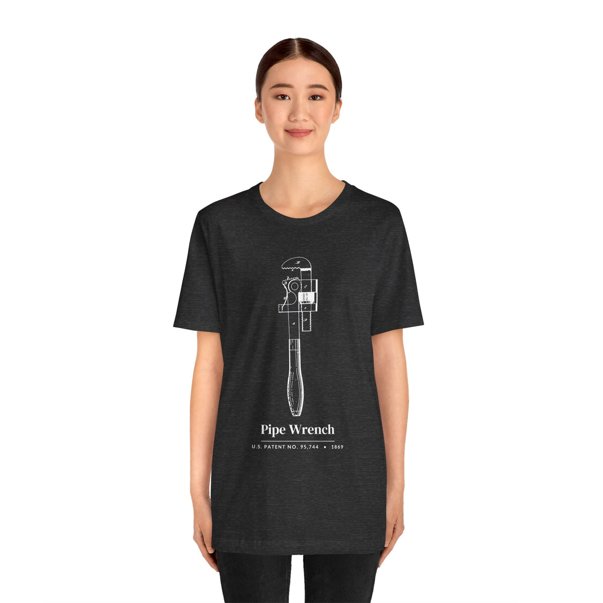 1869 Pipe Wrench Patent Shirt