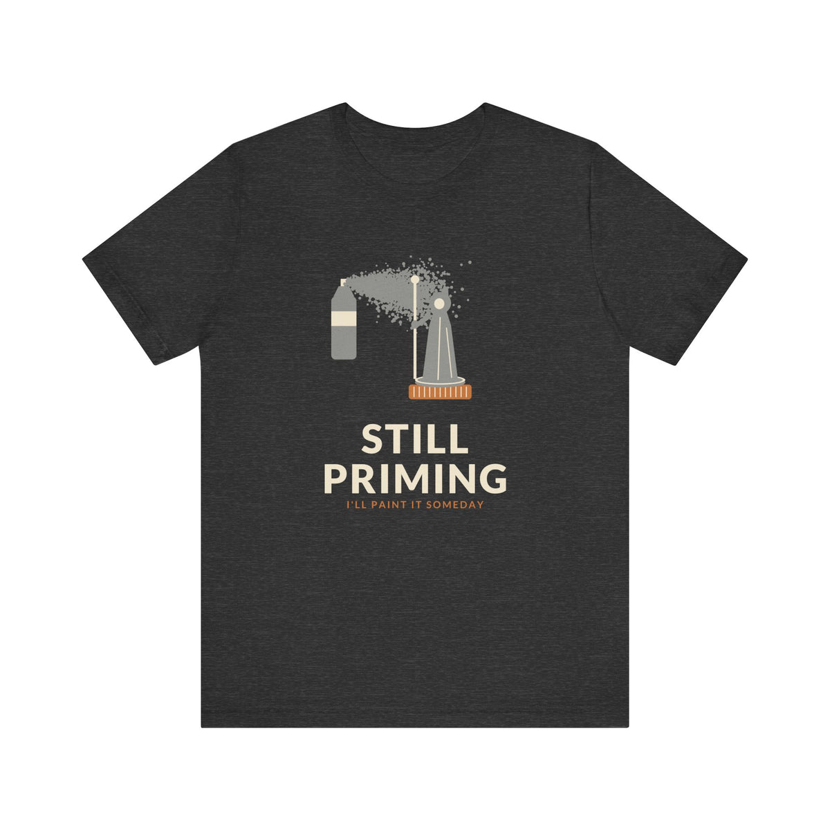 Still Priming Miniature Painting Shirt