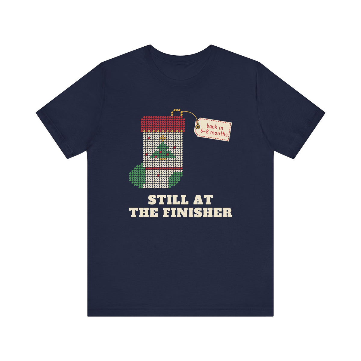 Still at the Finisher Needlepoint Shirt
