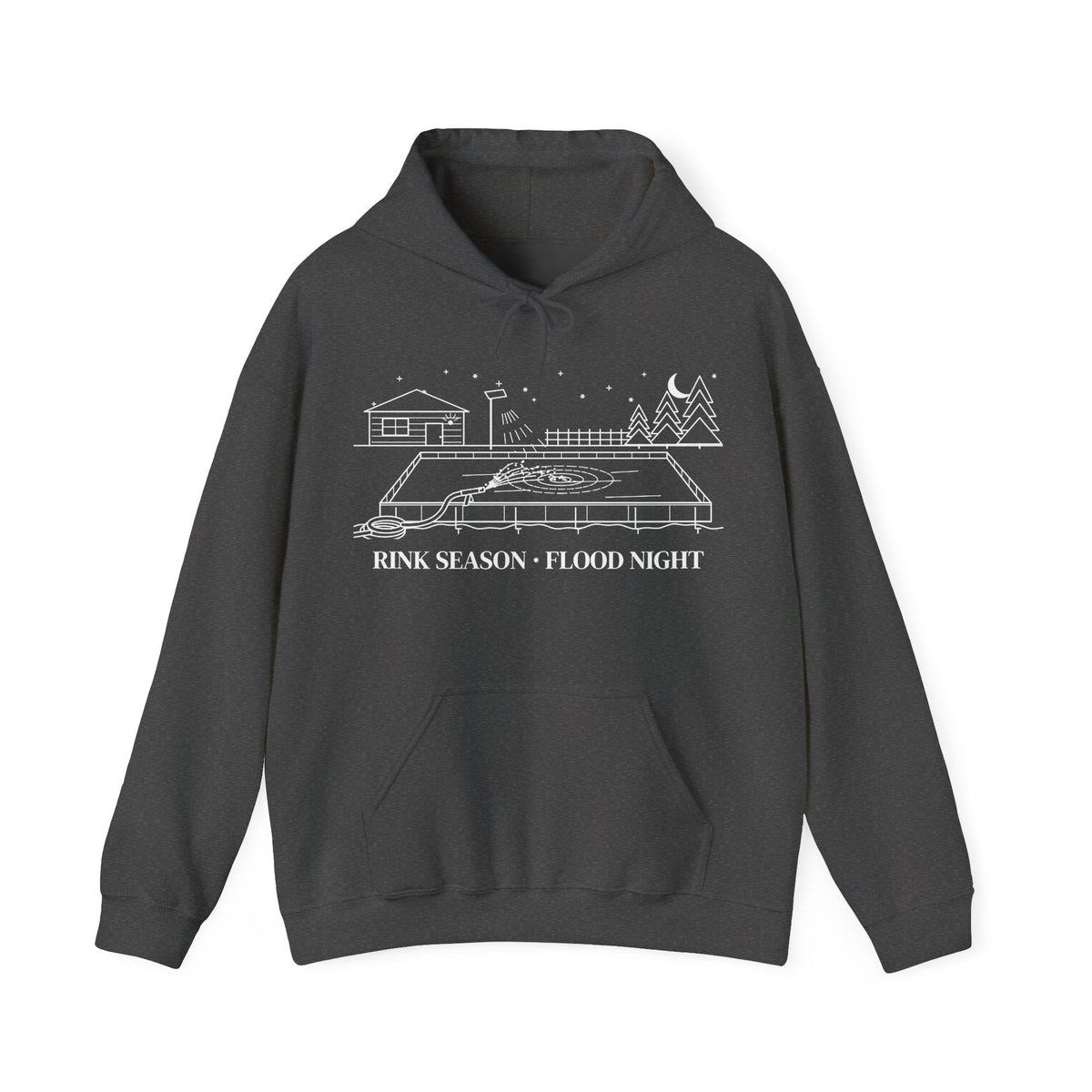 Backyard Ice Rink Hoodie