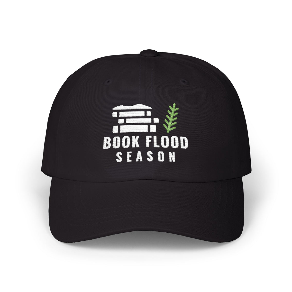 Book Flood Season Embroidered Dad Hat
