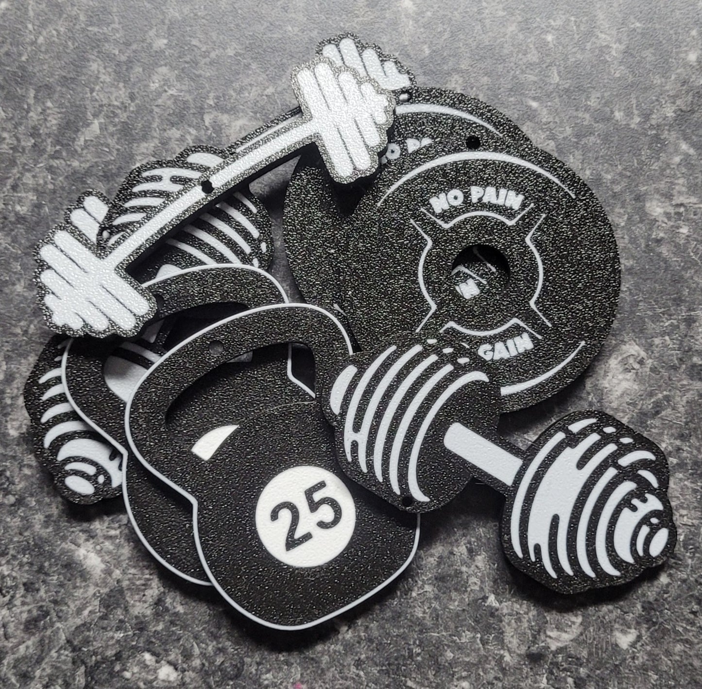 Gym/Crossfit Christmas Ornaments