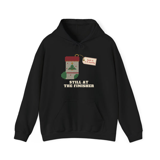 Still at the Finisher Needlepoint Hoodie