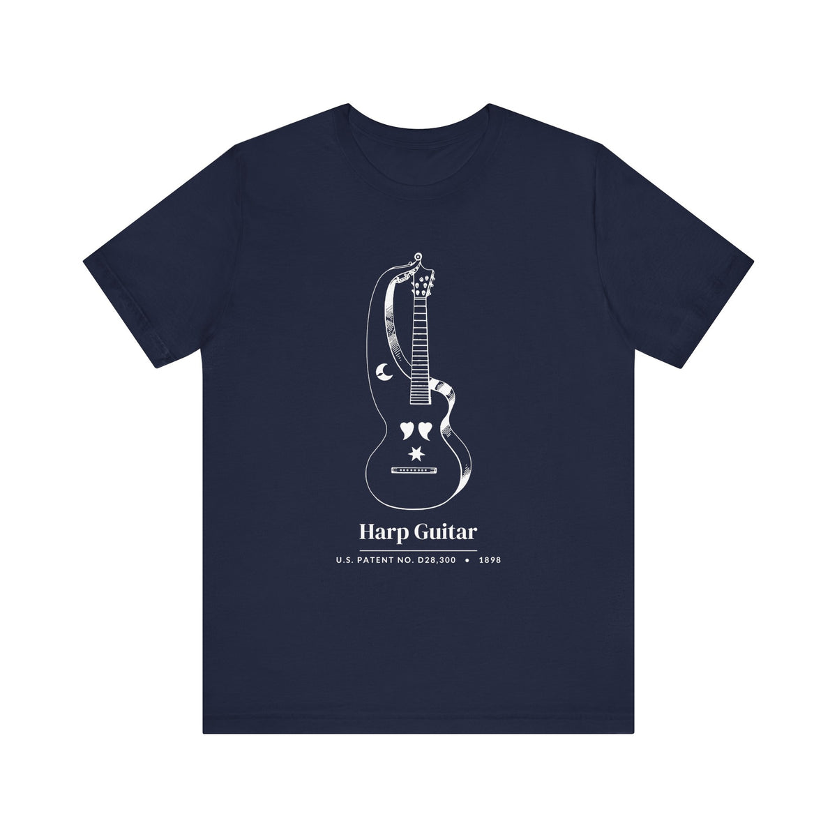 1898 Harp Guitar Patent Shirt