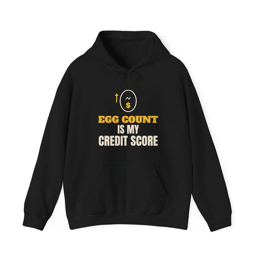 Egg Count Is My Credit Score Hoodie