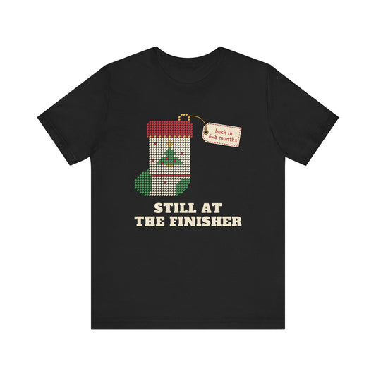 Still at the Finisher Needlepoint Shirt