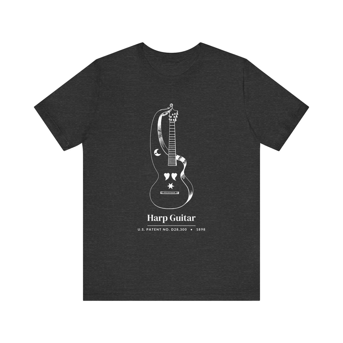 1898 Harp Guitar Patent Shirt
