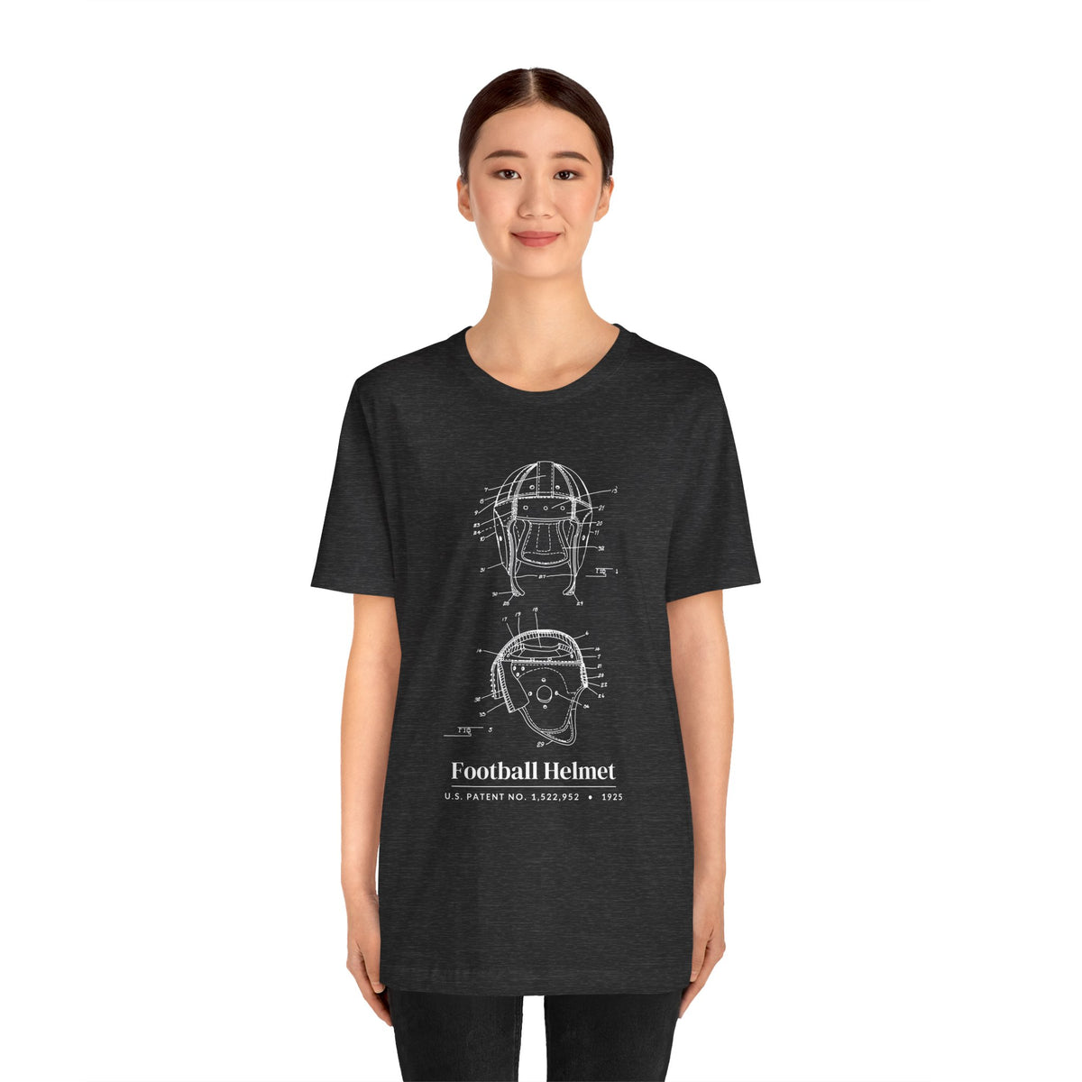 1925 Football Helmet Patent Shirt
