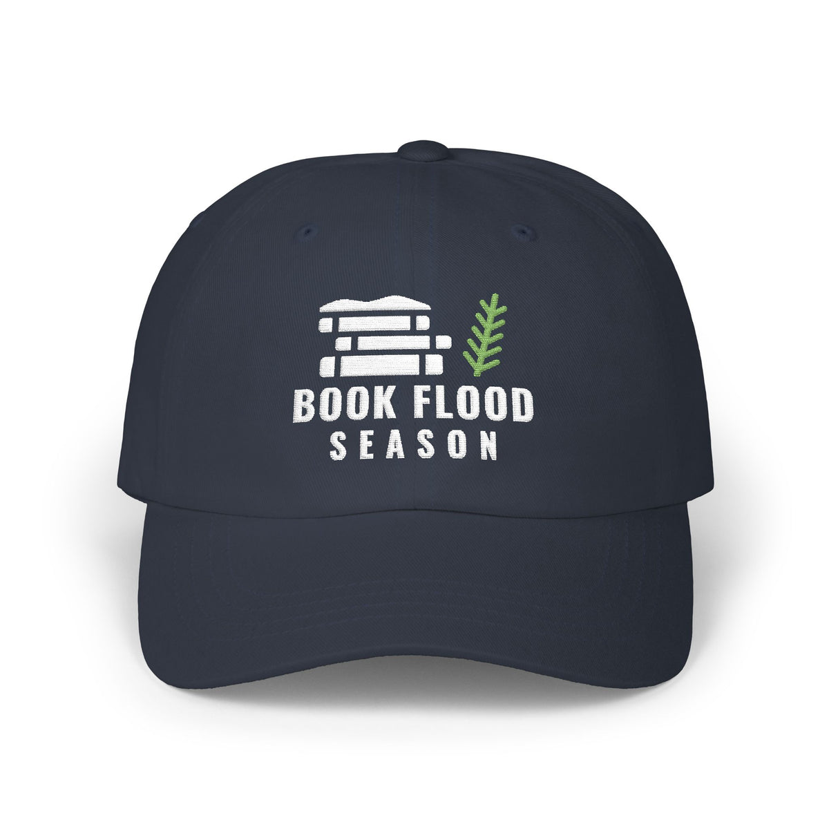 Book Flood Season Embroidered Dad Hat