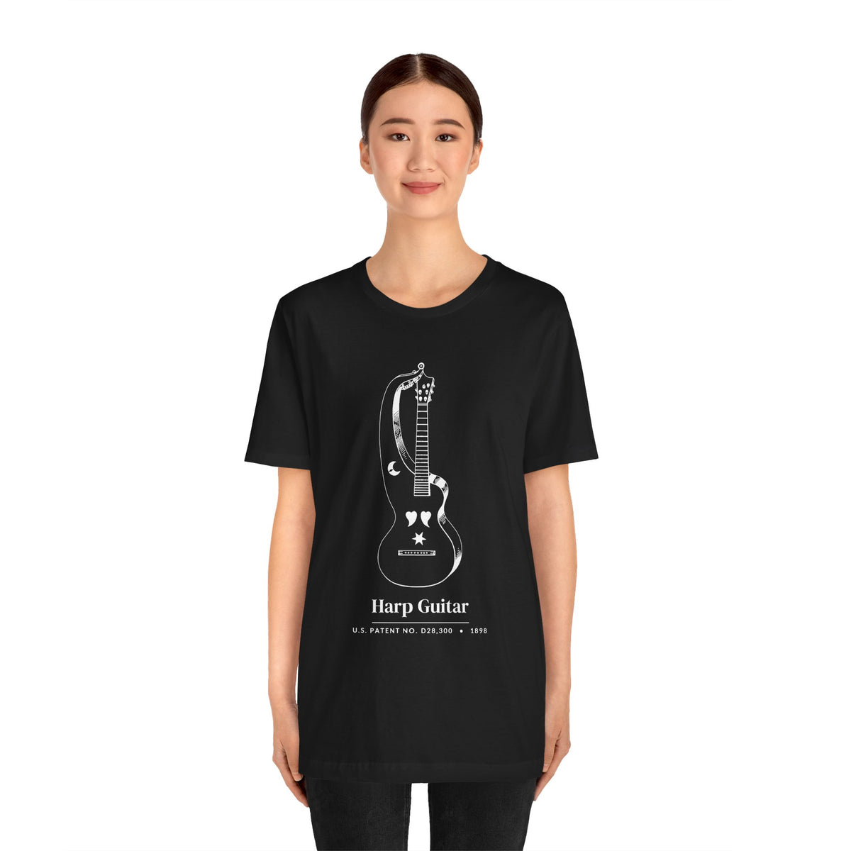 1898 Harp Guitar Patent Shirt